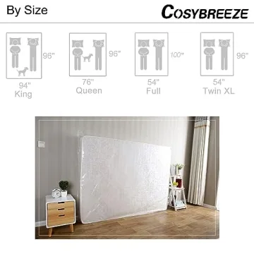 Queen Mattress Bags for Moving 2 Pack Waterproof Heavy Duty