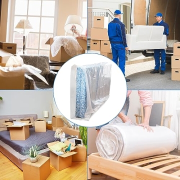 Queen Mattress Bags for Moving 2 Pack Waterproof Heavy Duty