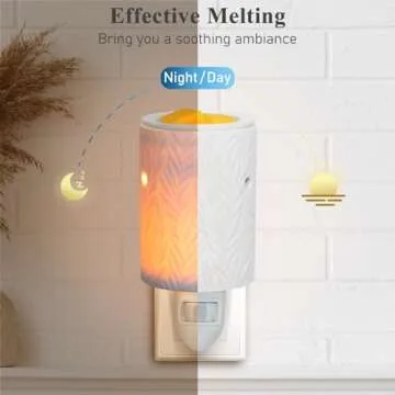 Elegant Bobolyn Plug-in Wax Warmer for a Cozy Aroma Experience