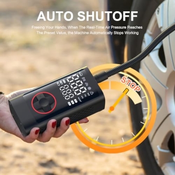 JUSUOX Tire Inflator 150PSI Portable Air Compressor