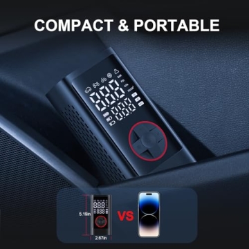 JUSUOX Tire Inflator 150PSI Portable Air Compressor