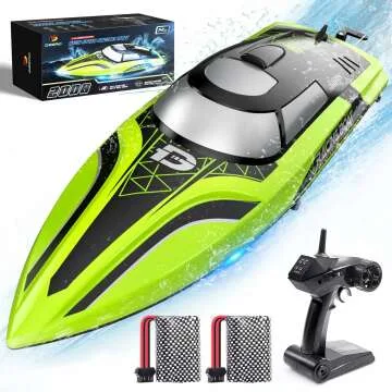 DEERC RC Boat: Speedy Remote Control Racing Fun for Pools & Lakes