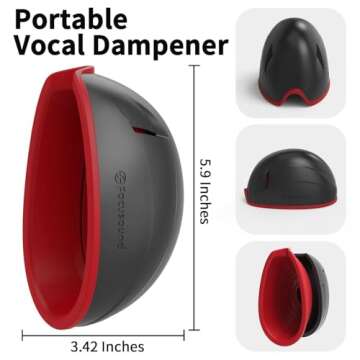 Focusound Pro Vocal Dampener Portable Singing Tool