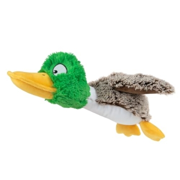 Best Pet Supplies Interactive Mallard Mates Dog Toy - Crinkle & Squeaky Fun!