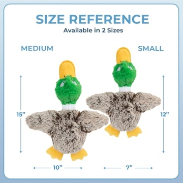 Best Pet Supplies Mallard Duck Toy for Small Dogs