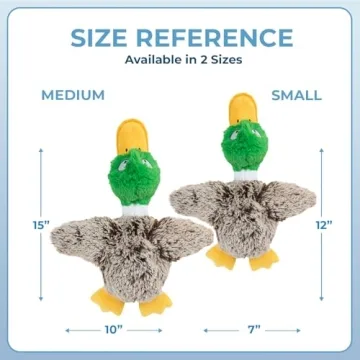 Best Pet Supplies Mallard Duck Toy for Small Dogs