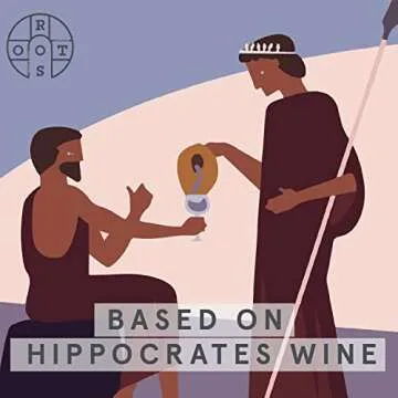 Roots Divino Rosso Non Alcoholic Vermouth | Multiple Gold award winning wine-based zero proof aperitif | Handcrafted with greek bitter oranges and wormwood | Low Cal | Made in Greece | 23.7fl oz (700ml)