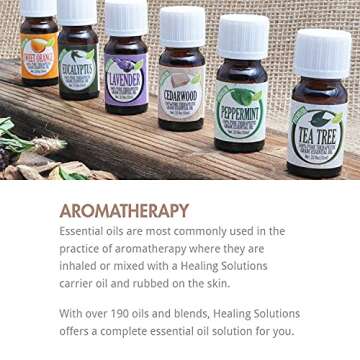 Healing Solutions 10ml Oils - Lavender Essential Oil - 0.33 Fluid Ounces