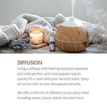 Healing Solutions 10ml Oils - Lavender Essential Oil - 0.33 Fluid Ounces