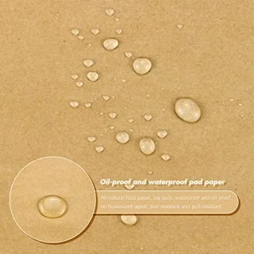 Cmkura 200 Deli Paper Sheets for Easy Food Wrapping