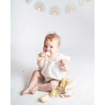 Avanchy Baby Spoons Bamboo Silicone Set for Smart Feeding