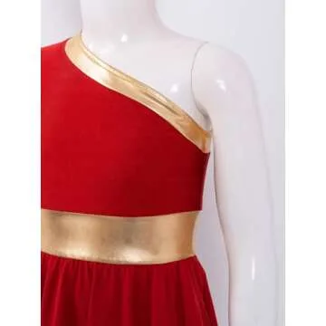 JEATHA Kids Lyrical Dance Dress for Girls 12 Years