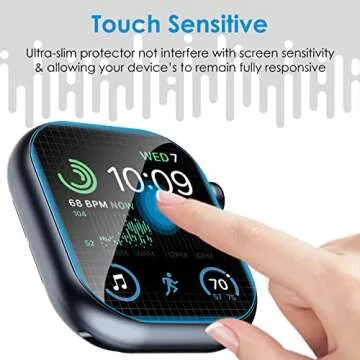 UniqueMe 6 Pack Apple Watch Screen Protector 44mm