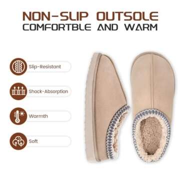 OOW Women’s Comfy Slippers - Stylish & Warm House Shoes