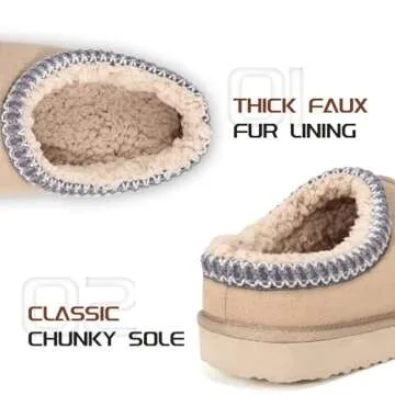 OOW Women’s Comfy Slippers - Stylish & Warm House Shoes