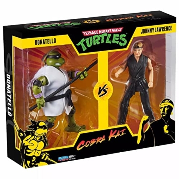 TMNT X Kobra Kai Collectible Action Figures - Playmates 2PK