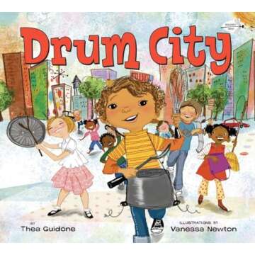 Engaging Children's Book Drum City with Vibrant Illustrations and Rhythm