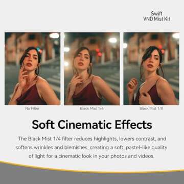 NiSi 67mm Swift System VND Mist Kit for Photographers