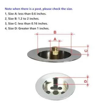 Silicone Bathtub Stopper, Washbasin Drain Plug, Bathtub Plug(Patented Design) (Gray)