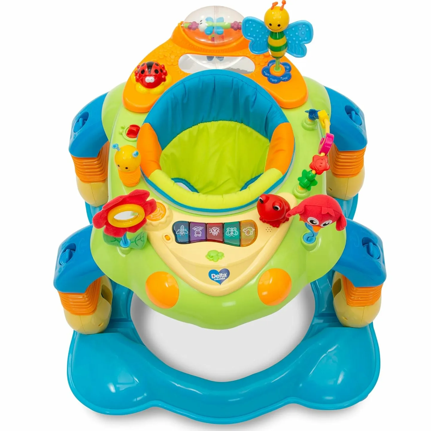4-in-1 Activity Walker & Rocker for Babies