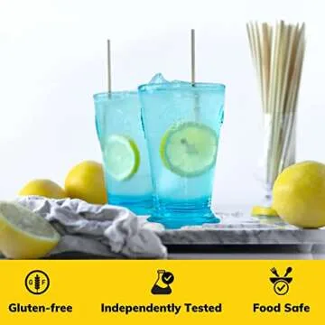 HAY! Biodegradable Tall Drinking Straws | Durable & Eco-Friendly