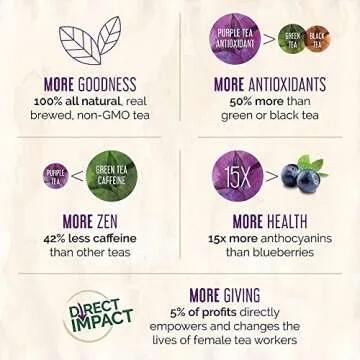 Purpose Tea - Natural Brewed Organic Iced Tea Variety Pack