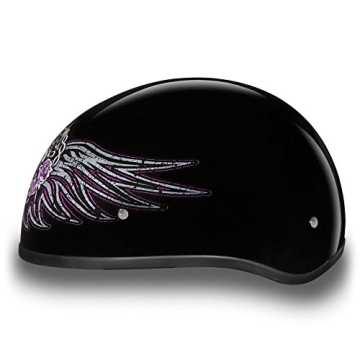 Daytona Half Helmet - Lightweight & DOT Approved Biker Gear