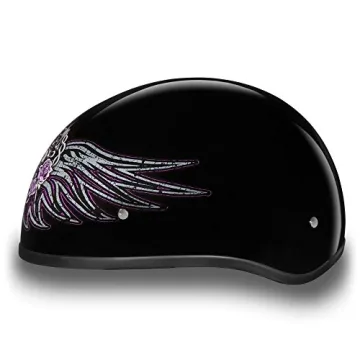 Daytona Half Helmet - Lightweight & DOT Approved Biker Gear
