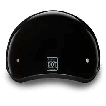 Daytona Half Helmet - Lightweight & DOT Approved Biker Gear