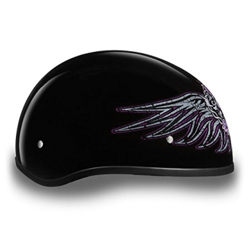 Daytona Half Helmet - Lightweight & DOT Approved Biker Gear
