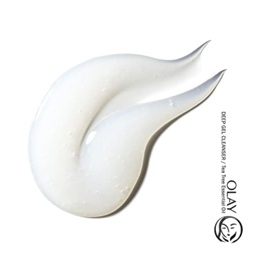 Olay Deep Clean Tea Tree Gel Cleanser 16 Oz for Flawless Skin