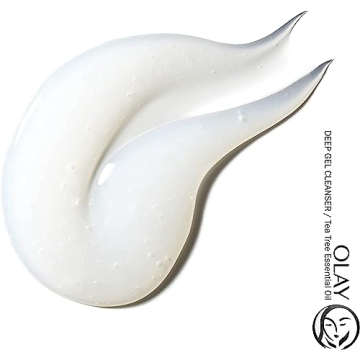 Olay Deep Clean Tea Tree Gel Cleanser 16 Oz for Flawless Skin