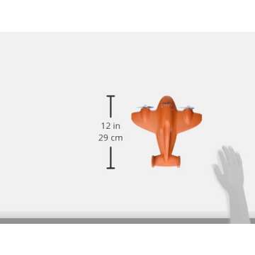 Eco-Friendly Green Toys Fire Plane for Toddlers