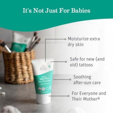 Earth Mama Organic Baby Face Balm | Natural Skin Care Solution