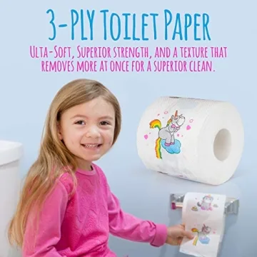 Unicorn Toilet Paper - Fun and Whimsical Potty Training Essentials