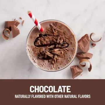 SlimFast Protein Shake, Chocolate- 20g Protein, Meal Replacement Shake Ready to Drink, High Protein ...