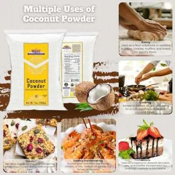 Rani Coconut Fine Powder (Desiccated, 7oz) - All Natural, Vegan, Gluten-Friendly
