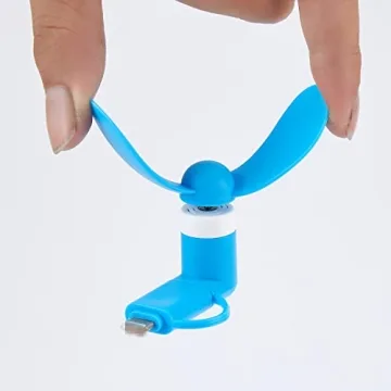 Gfytdxe Mini Phone Fan - 6 Pack Powerful Summer Coolers