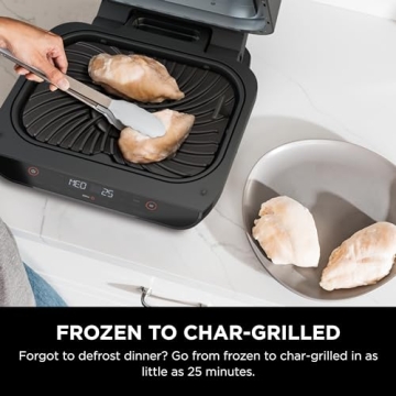Smart 6-in-1 Ninja Indoor Grill & Air Fryer