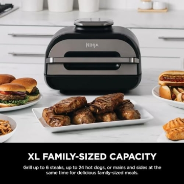 Smart 6-in-1 Ninja Indoor Grill & Air Fryer