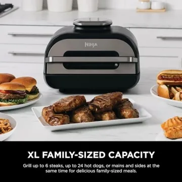 Smart 6-in-1 Ninja Indoor Grill & Air Fryer
