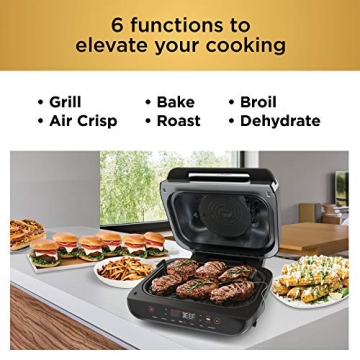 Smart 6-in-1 Ninja Indoor Grill & Air Fryer