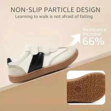 STQ KIDS Toddler Wide Toe Box Barefoot Shoes