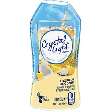 Crystal Light Liquid Drink Mix, Tropical Coconut Flavor - Refresh Your Hydration!