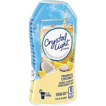 Crystal Light Tropical Coconut Liquid Mix - Refreshing & Zero Calories!