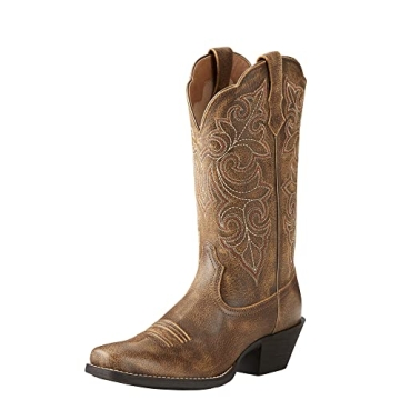 Ariat Women's Heritage R Toe StretchFit Western Boots – Stylish & Comfortable