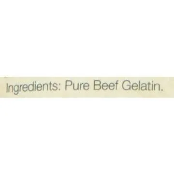 NOW Foods Beef Gelatin Powder,16-Ounce(Pack of 2)