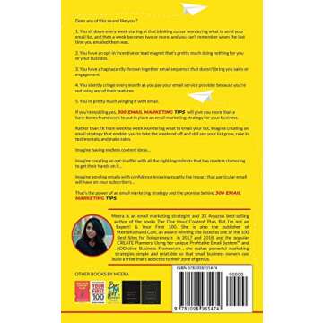 300 Email Marketing Tips: Critical Advice And Strategy To Turn Subscribers Into Buyers & Grow A Six-...