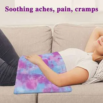 ZXU Pink Heating Pad - 12" x 24" XL for Pain Relief