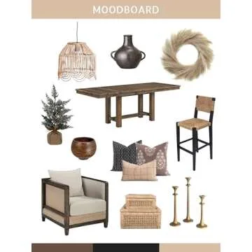 Crumbs Home Modern Farmhouse Fall Linen Throw Pillow Cover